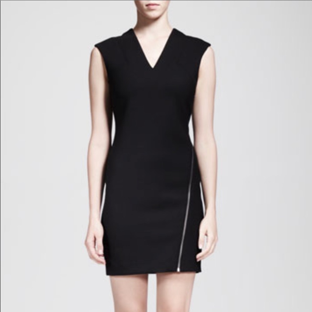 Helmut Lang Moto zipper dress - never worn!